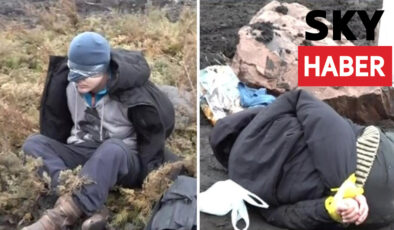 Kiev sınırında sıcak anlar! Kente sızmaya çalışan 3 sabotajcı böyle yakalandı