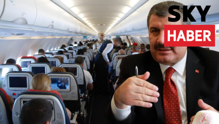 Maske zorunluluğu uçaklarda da kalktı mı? Sağlık Bakanı Fahrettin Koca’dan merak edilen soruya yanıt