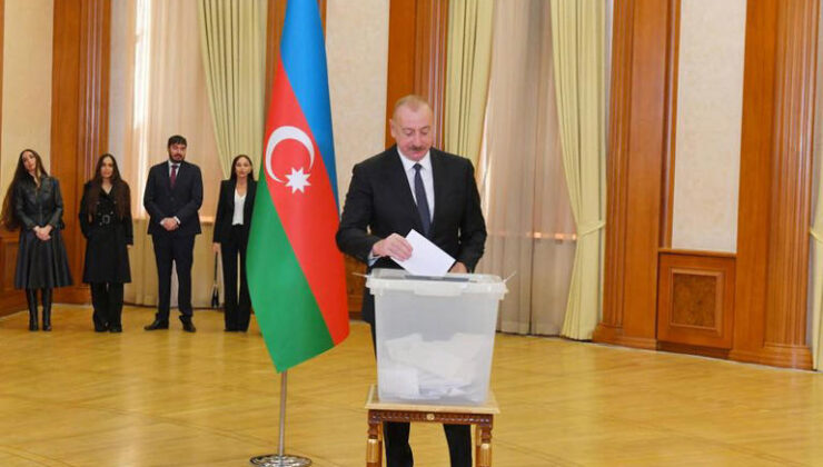 Azerbaycan’da yapılan cumhurbaşkanı seçimini Aliyev kazandı
